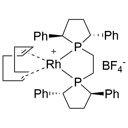 (-)-1,2-Bis((2R,5R)-2,5-diphenylphospholano)ethane(1,5-cyclooctadiene)rhodium(I) tetrafluoroborate, min. 98%